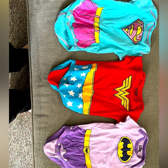 Matching Sets Baby Girl 3 Months Halloween Superhero Costume Justice